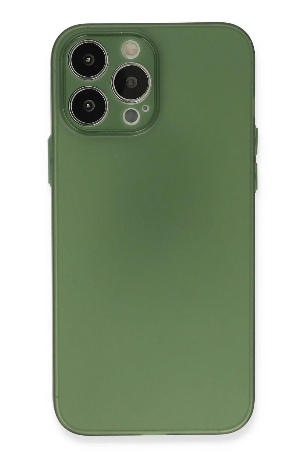 Mey İthalat®  iPhone 13 Pro Kılıf Puma Silikon - Yeşil