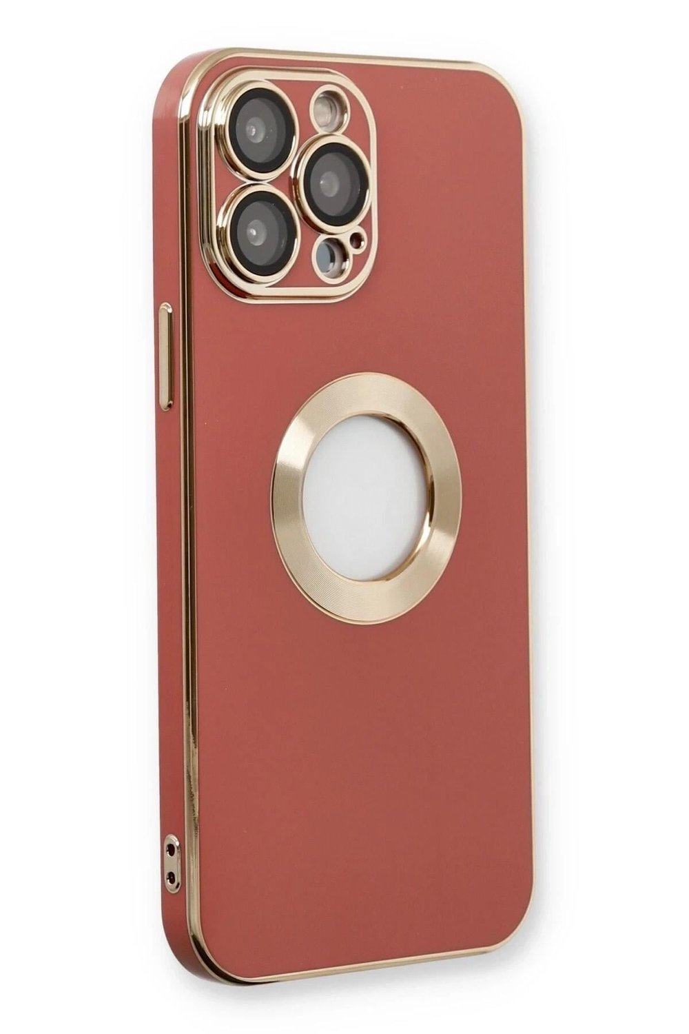 Mey İthalat®  iPhone 13 Pro Kılıf Store Silikon - Kırmızı