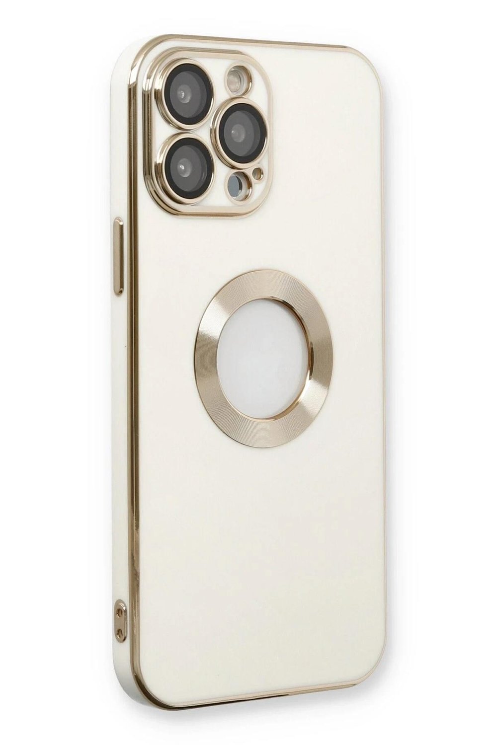 Mey İthalat®  iPhone 13 Pro Kılıf Store Silikon - Beyaz