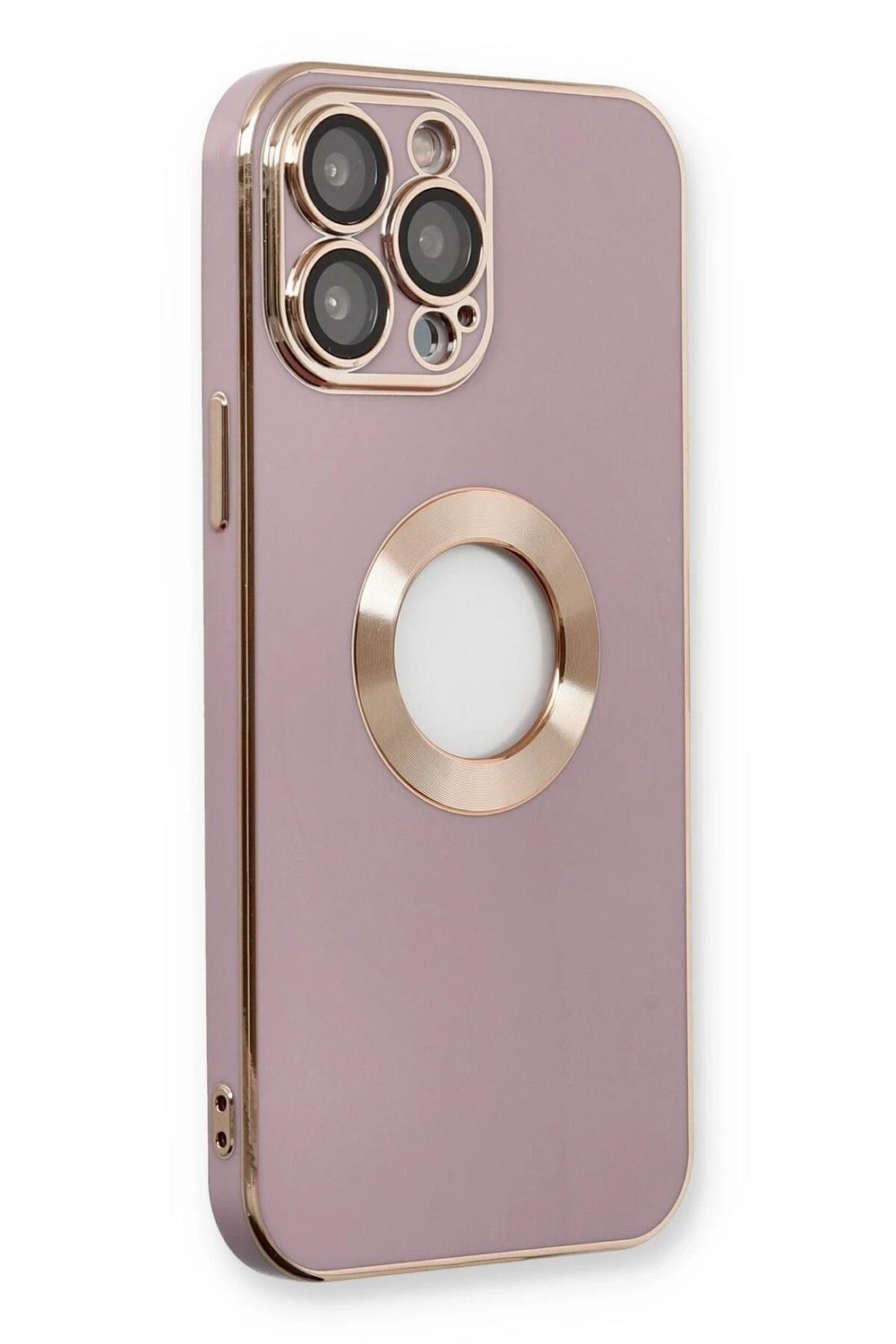 Mey İthalat®  iPhone 13 Pro Kılıf Store Silikon - Mor