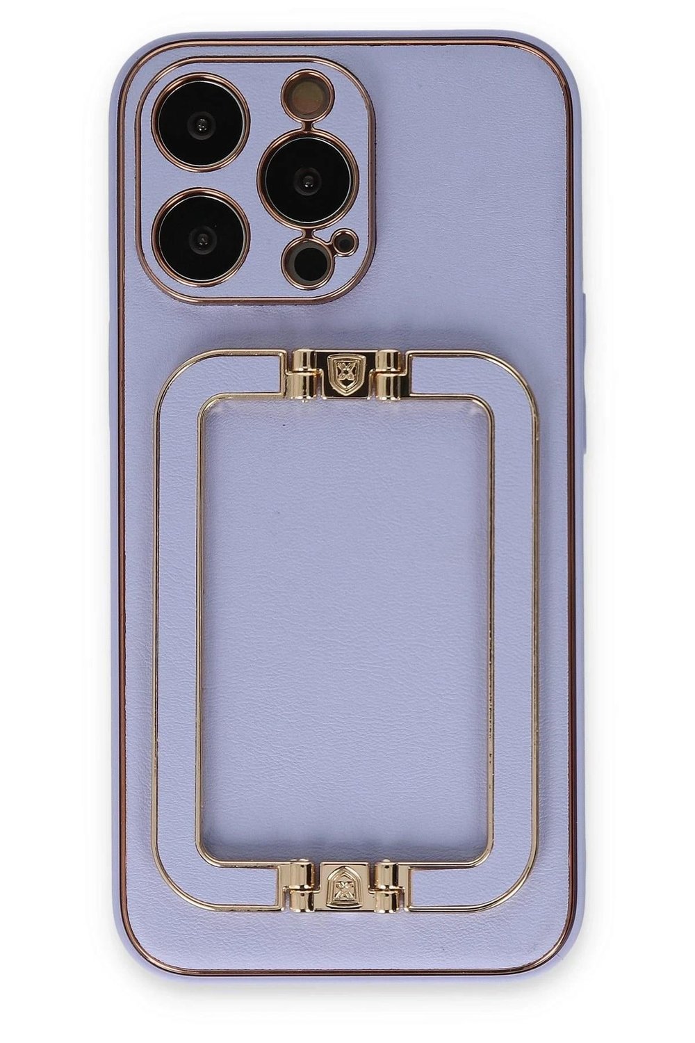 Mey İthalat®  iPhone 13 Pro Max Kılıf Coco Elit Kapak - Lila