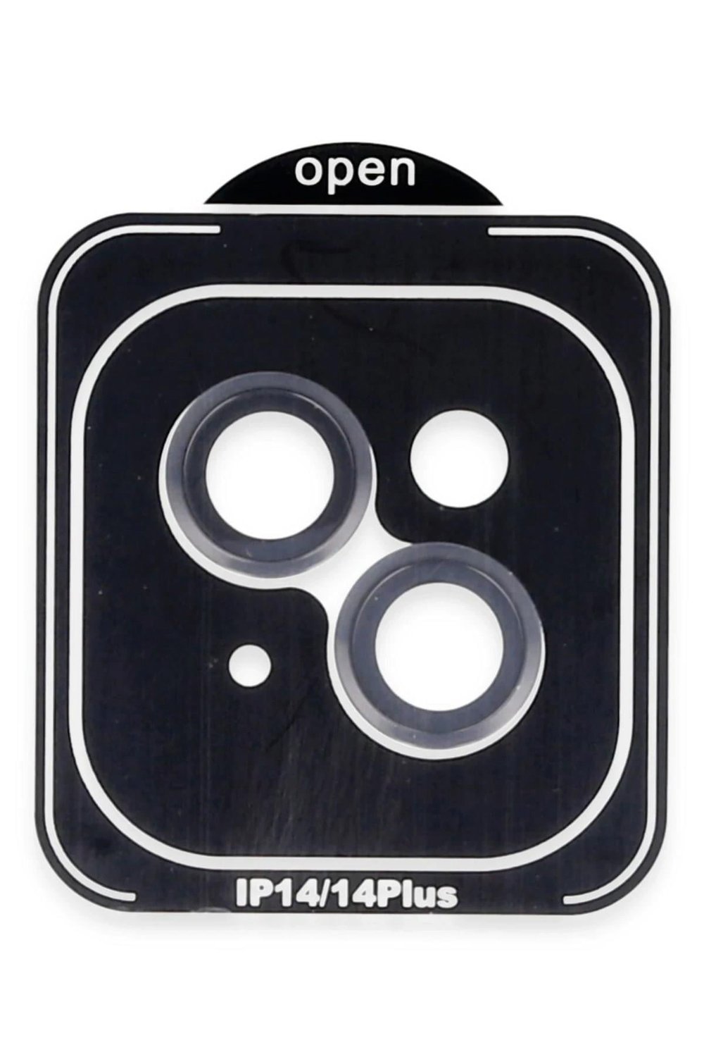 Mey İthalat®  iPhone 14 PVD Metal Kamera Lens - Siyah