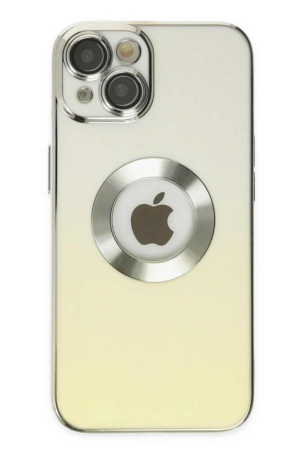 Mey İthalat®  iPhone 14 Plus Kılıf Best Silikon - Sarı