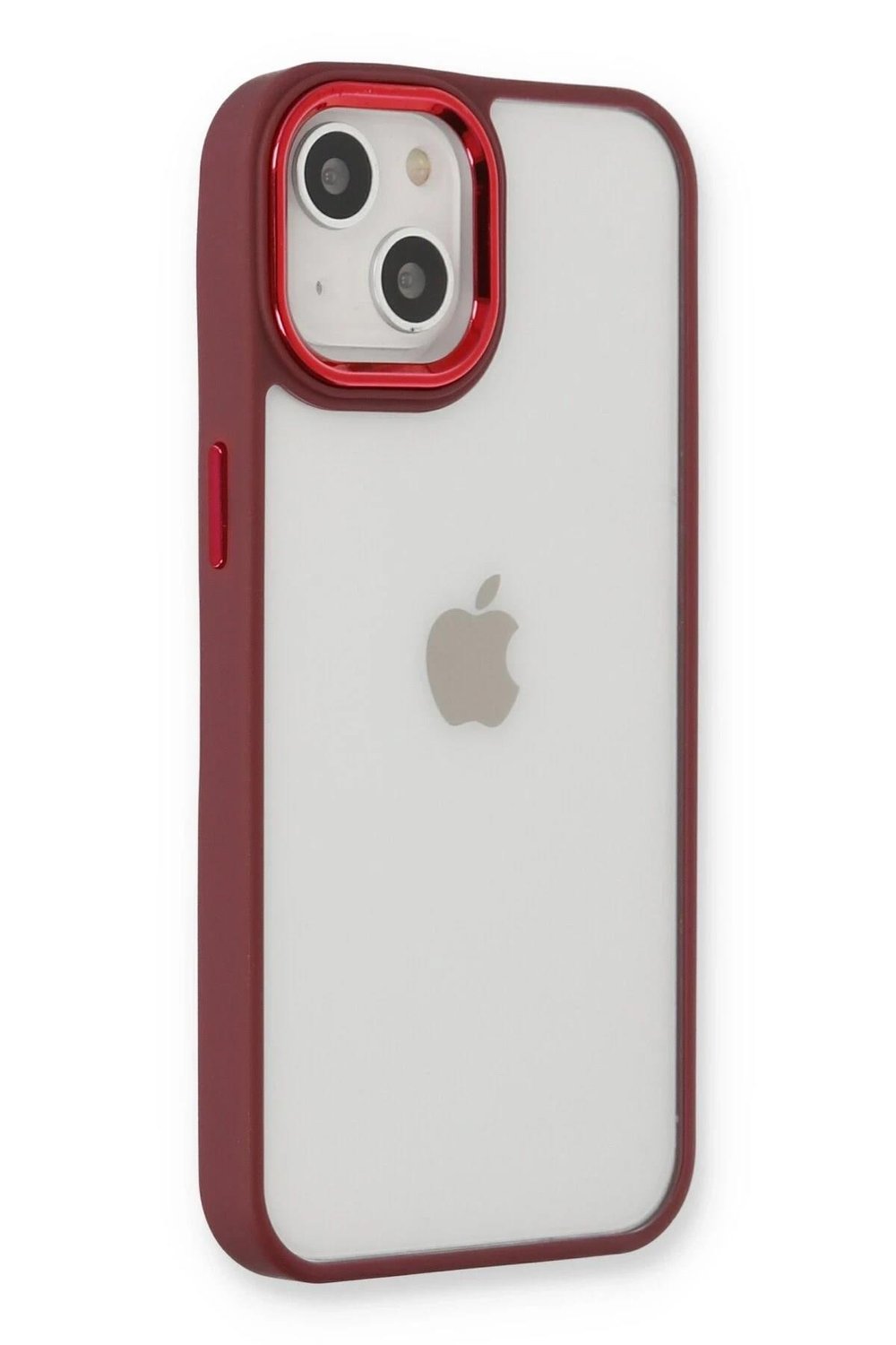 Mey İthalat®  iPhone 14 Plus Kılıf Dora Kapak - Kırmızı
