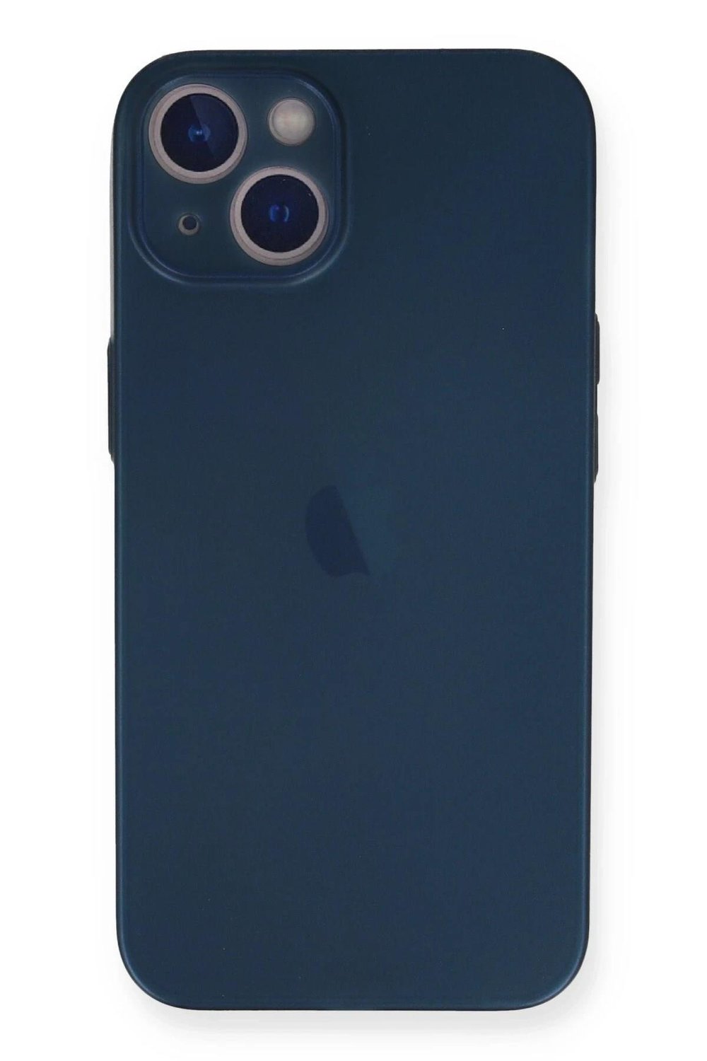 Mey İthalat®  iPhone 14 Plus Kılıf PP Ultra İnce Kapak - Mavi