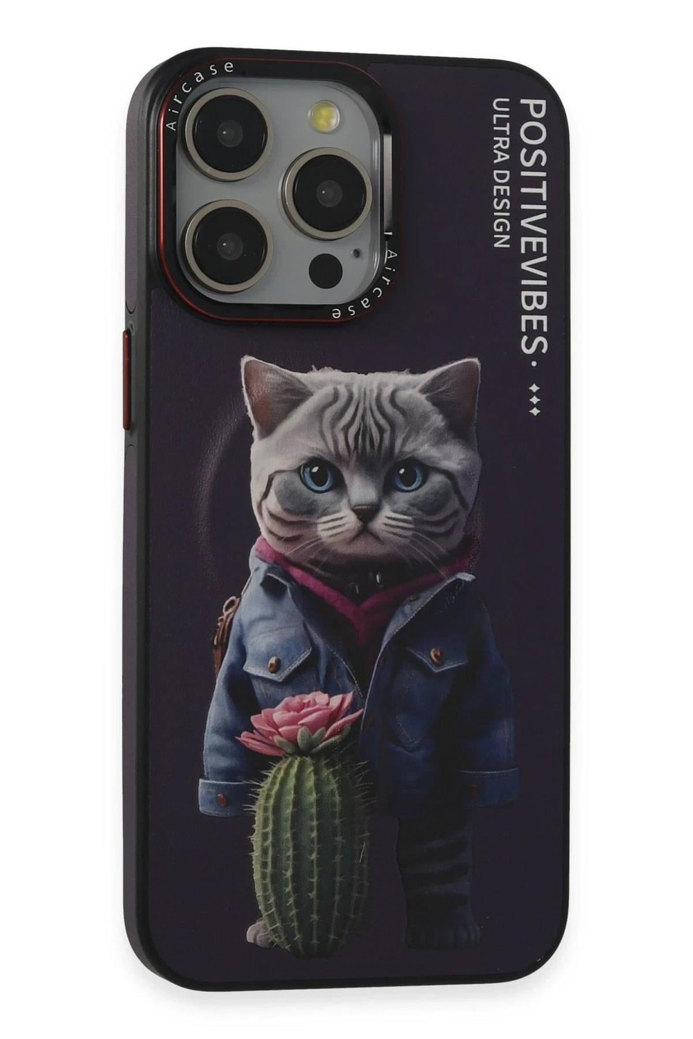Mey İthalat®  iPhone 14 Pro Fun Magsafe Kapak - Derin Mor
