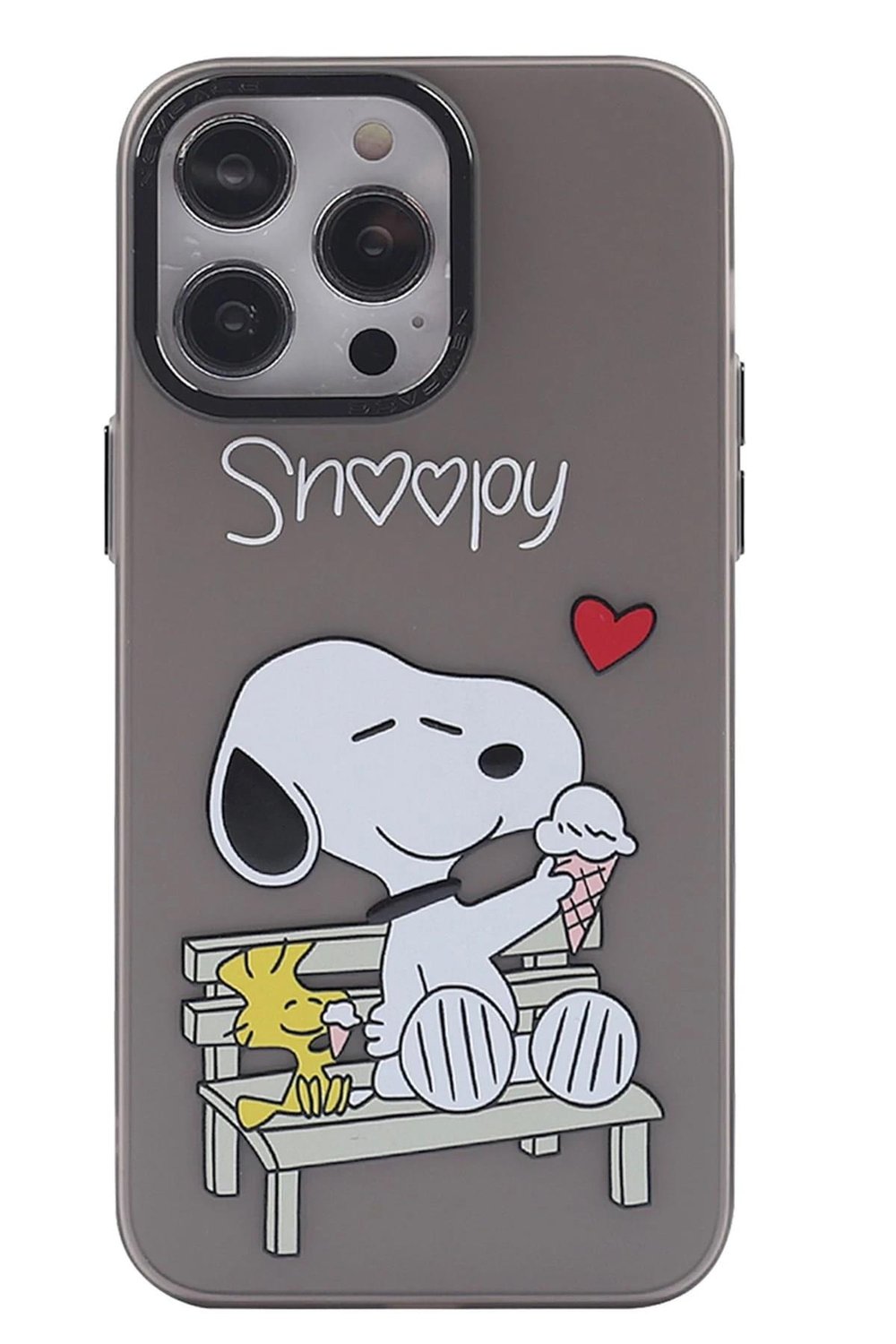 Mey İthalat®  iPhone 14 Pro Kılıf  Desenli Kapak -  Siyah - 2