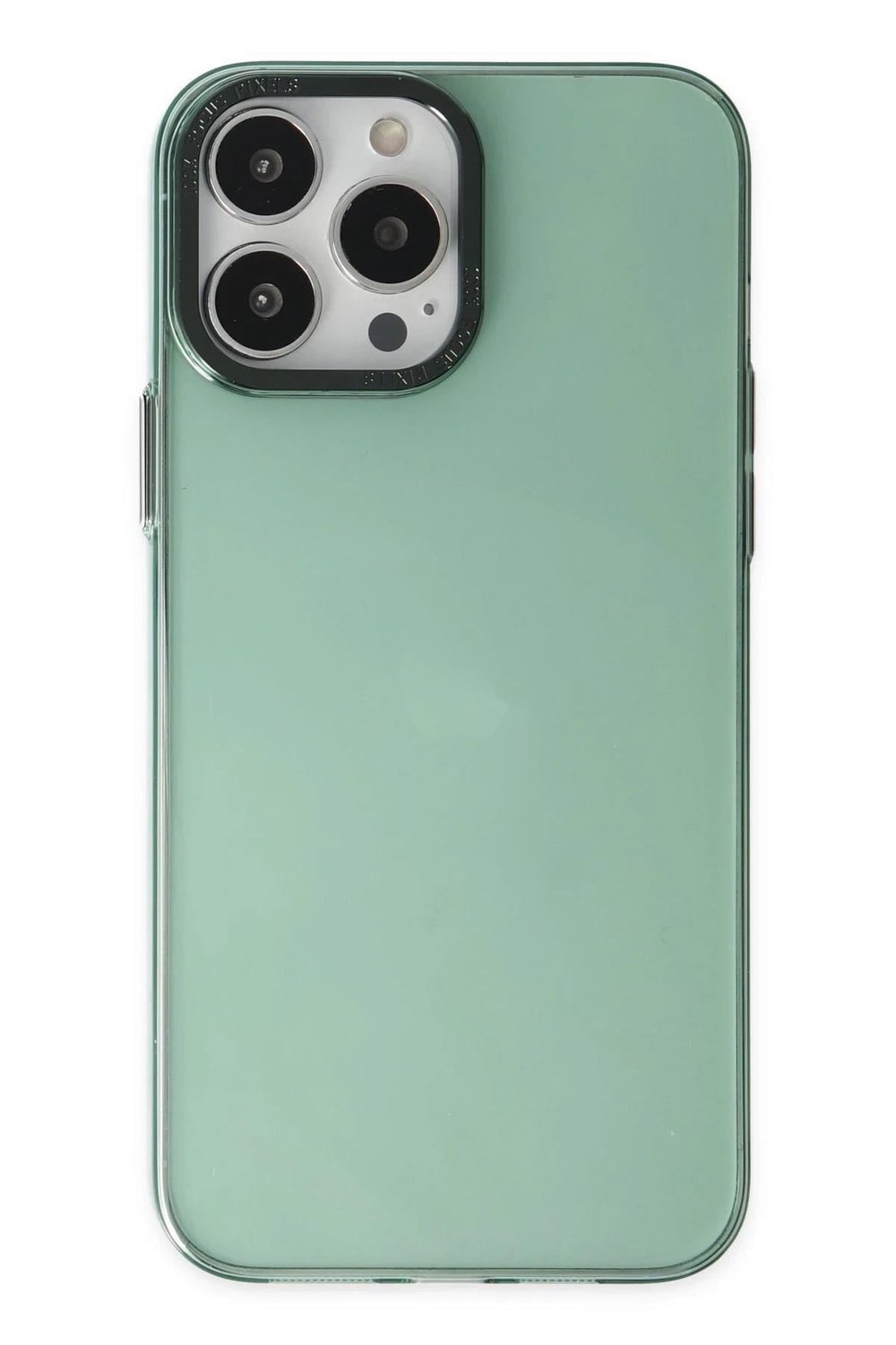 Mey İthalat®  iPhone 14 Pro Kılıf Anka PC Sert Metal Kapak - Yeşil