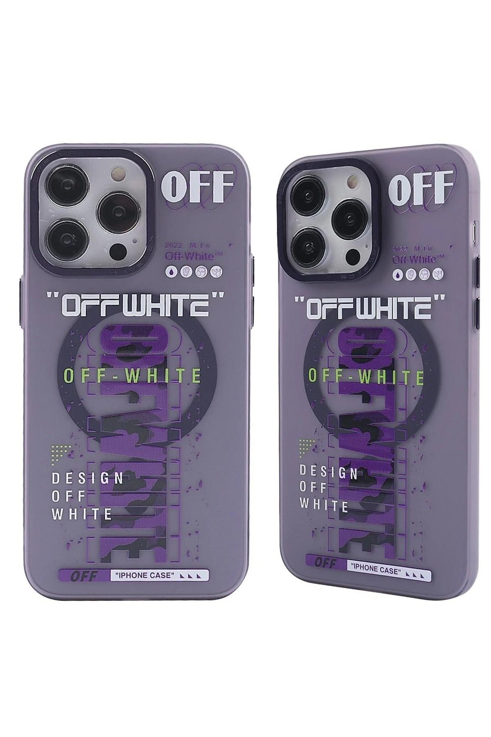 Mey İthalat®  iPhone 14 Pro Kılıf Apollo Magneticsafe Desenli Kapak - Apollo Mor - 3