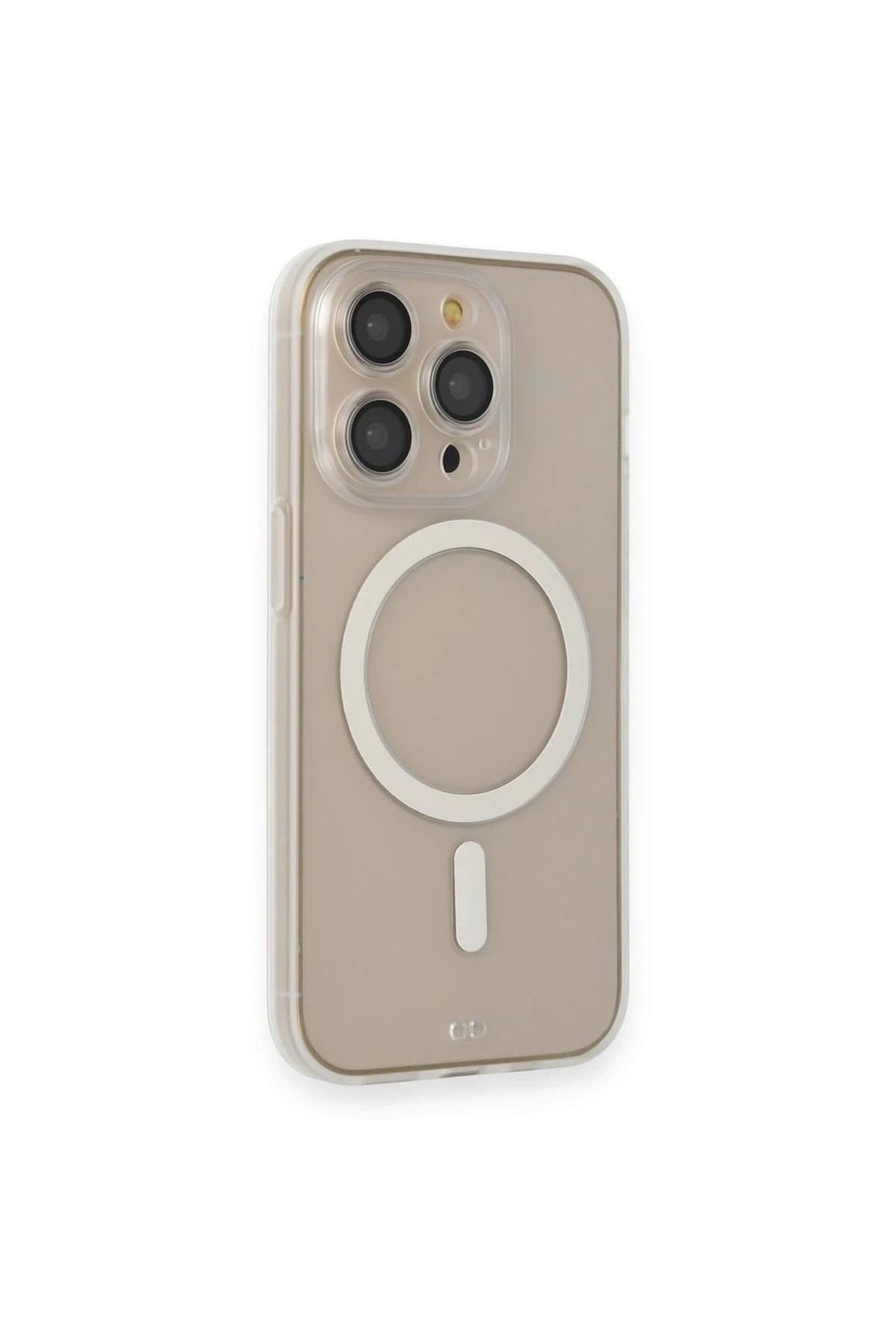 Mey İthalat®  iPhone 14 Pro Kılıf Grand Magneticsafe Kapak - Şeffaf