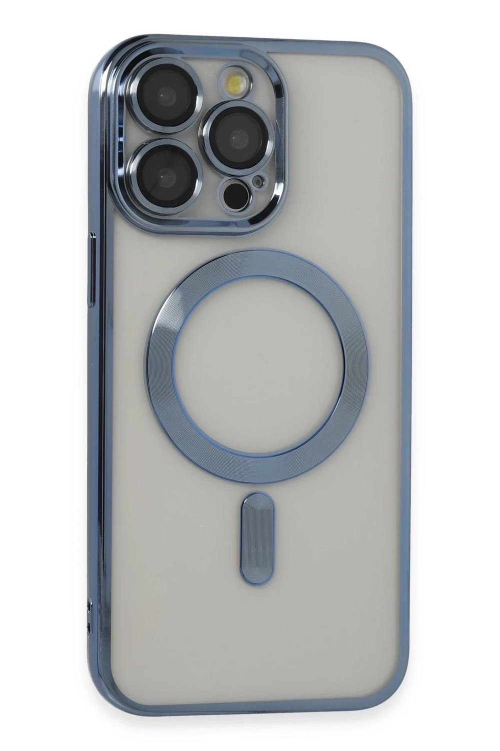 Mey İthalat®  iPhone 14 Pro Max Kılıf Kross Magneticsafe Kapak - Sierra Blue