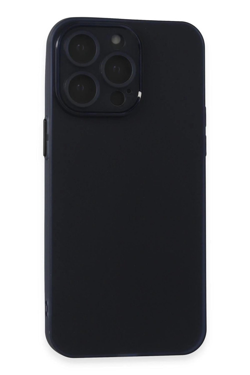 Mey İthalat®  iPhone 15 Pro Max Kılıf Puma Silikon - Lacivert