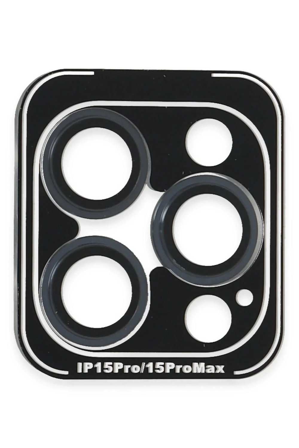 Mey İthalat®  iPhone 15 Pro Max PVD Metal Kamera Lens - Lacivert