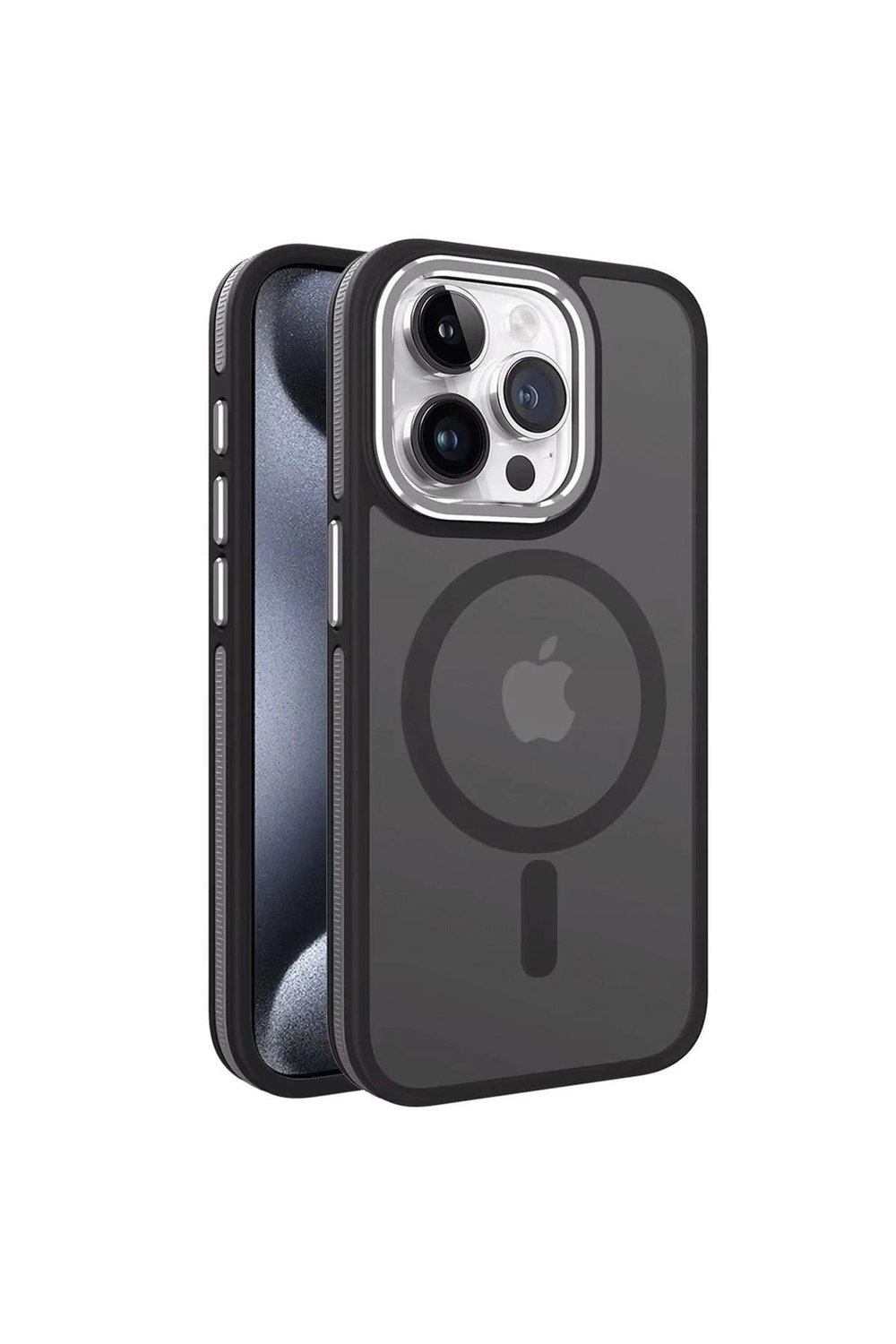 Mey İthalat®  iPhone 15 Pro Max Winner Magsafe Kapak - Siyah