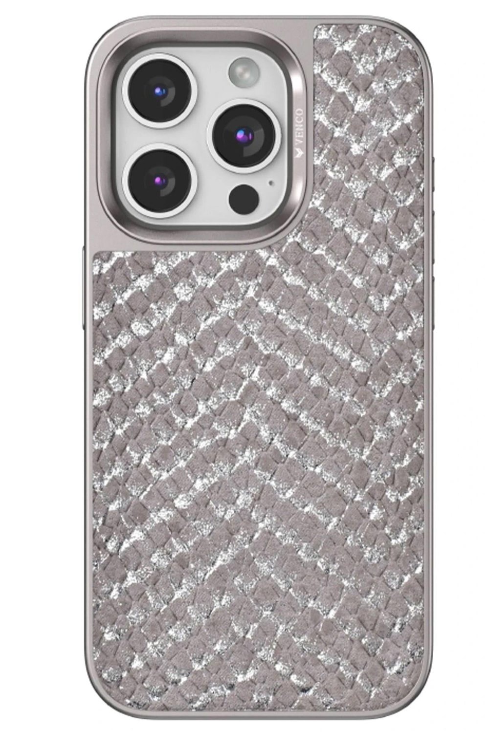Mey İthalat®  iPhone 15 Pro Viper Kapak - Titan Gri