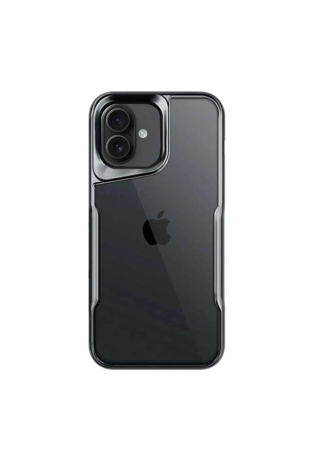 Mey İthalat®  iPhone 16 Kılıf Boyi Silikon Kapak - Titan Gri