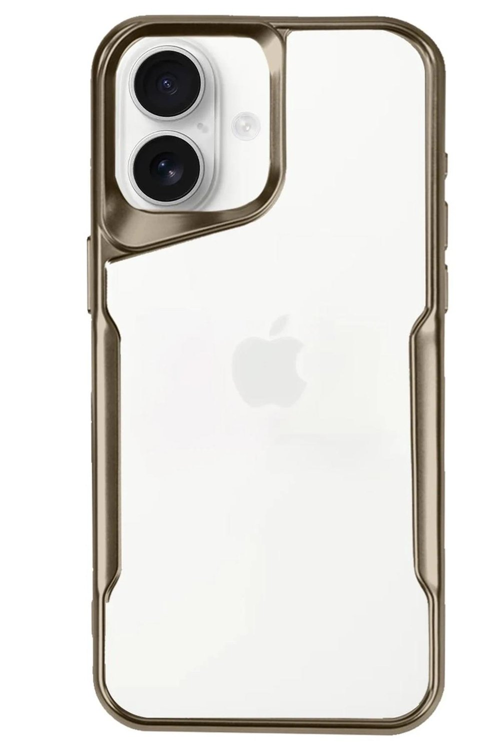 Mey İthalat®  iPhone 16 Kılıf Boyi Silikon Kapak - Desert