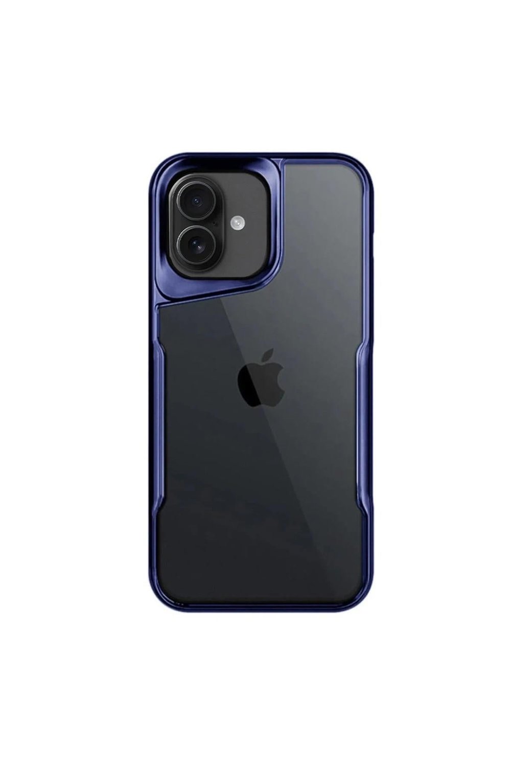 Mey İthalat®  iPhone 16 Plus Kılıf Boyi Silikon Kapak - Lacivert