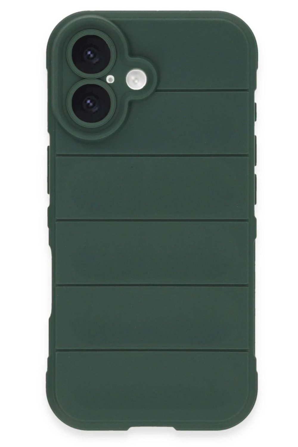 Mey İthalat®  iPhone 16 Plus Kılıf Optimum Silikon - Koyu Yeşil