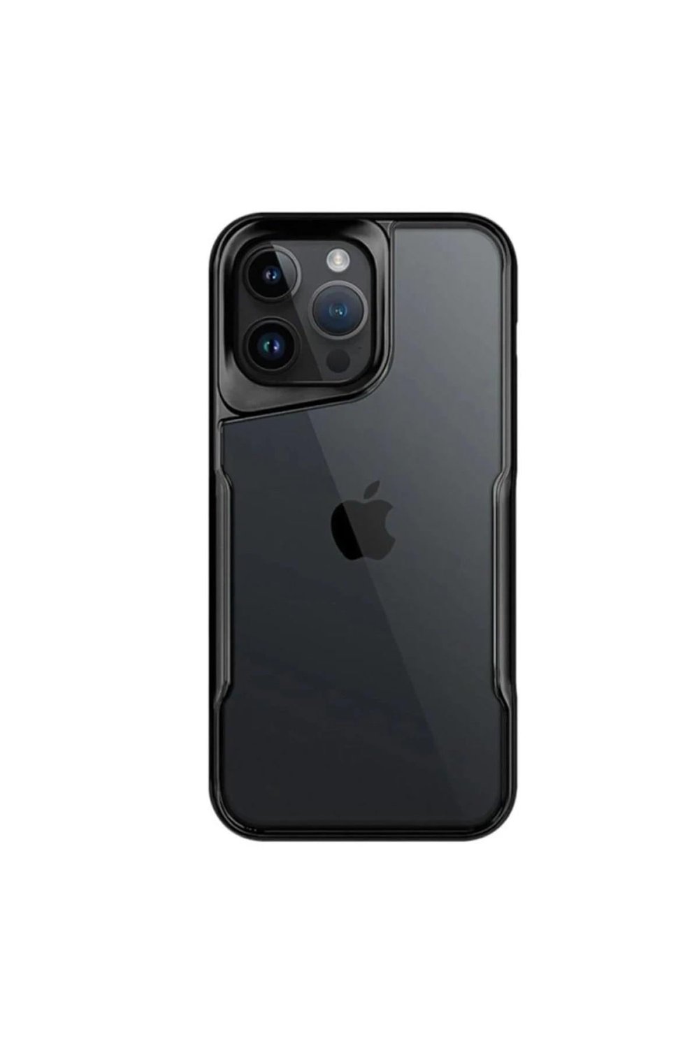 Mey İthalat®  iPhone 16 Pro Kılıf Boyi Silikon Kapak - Siyah