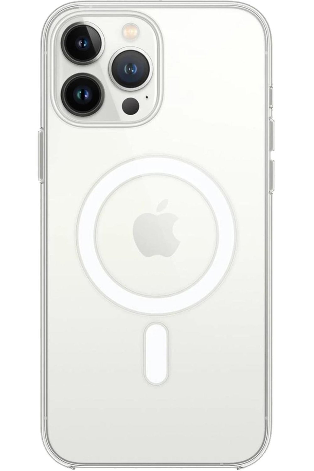 Mey İthalat®  iPhone 16 Pro Kılıf Pc Real Magsafe Kapak - Şeffaf