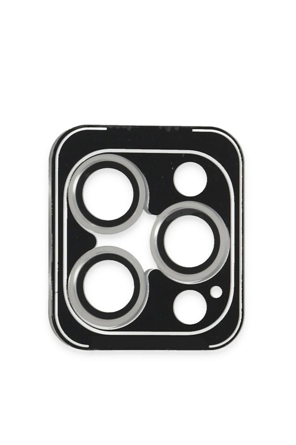 Mey İthalat®  iPhone 16 Pro Max PVD Metal Kamera Lens - Gümüş