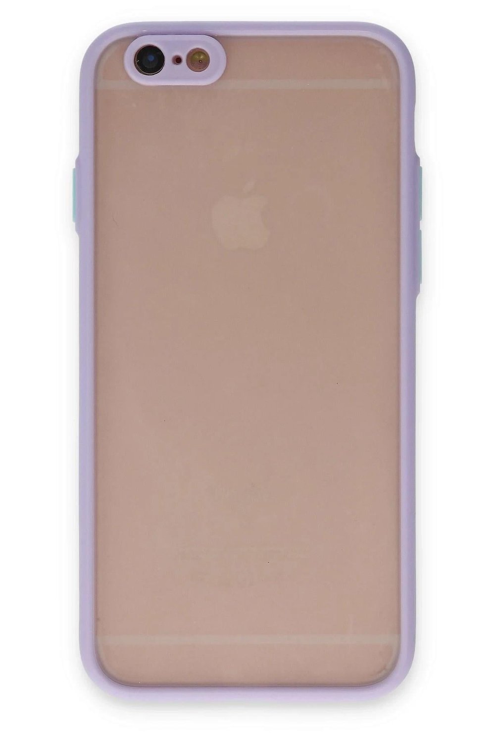 Mey İthalat®  iPhone 6 Kılıf Montreal Silikon Kapak - Mor