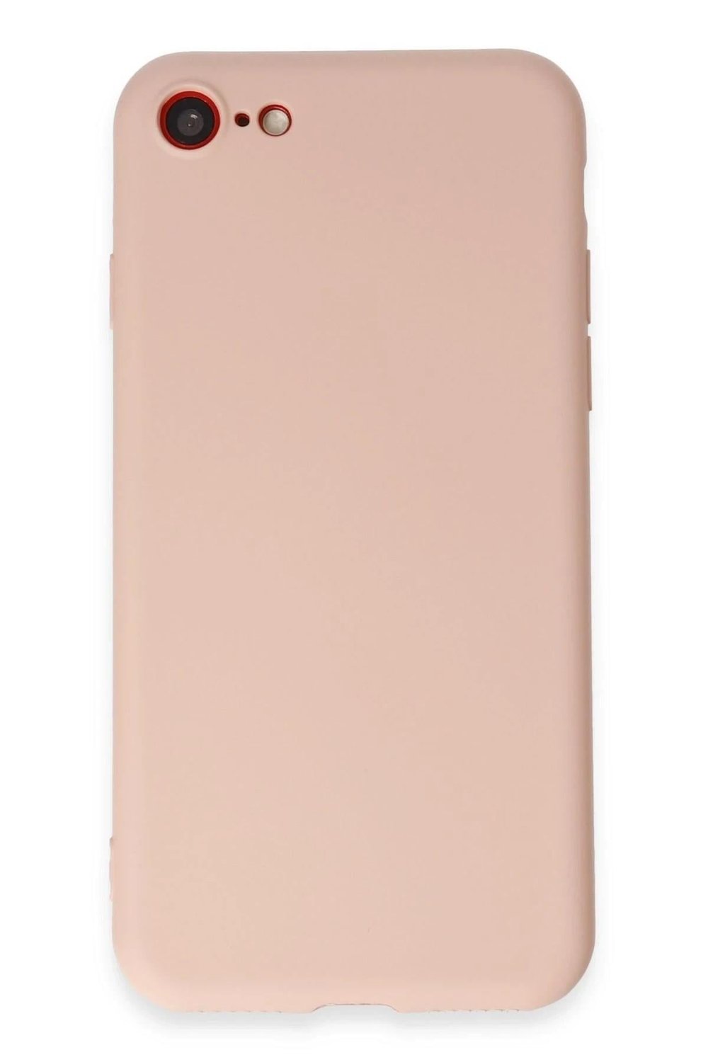Mey İthalat®  iPhone 7 Kılıf First Silikon - Pudra