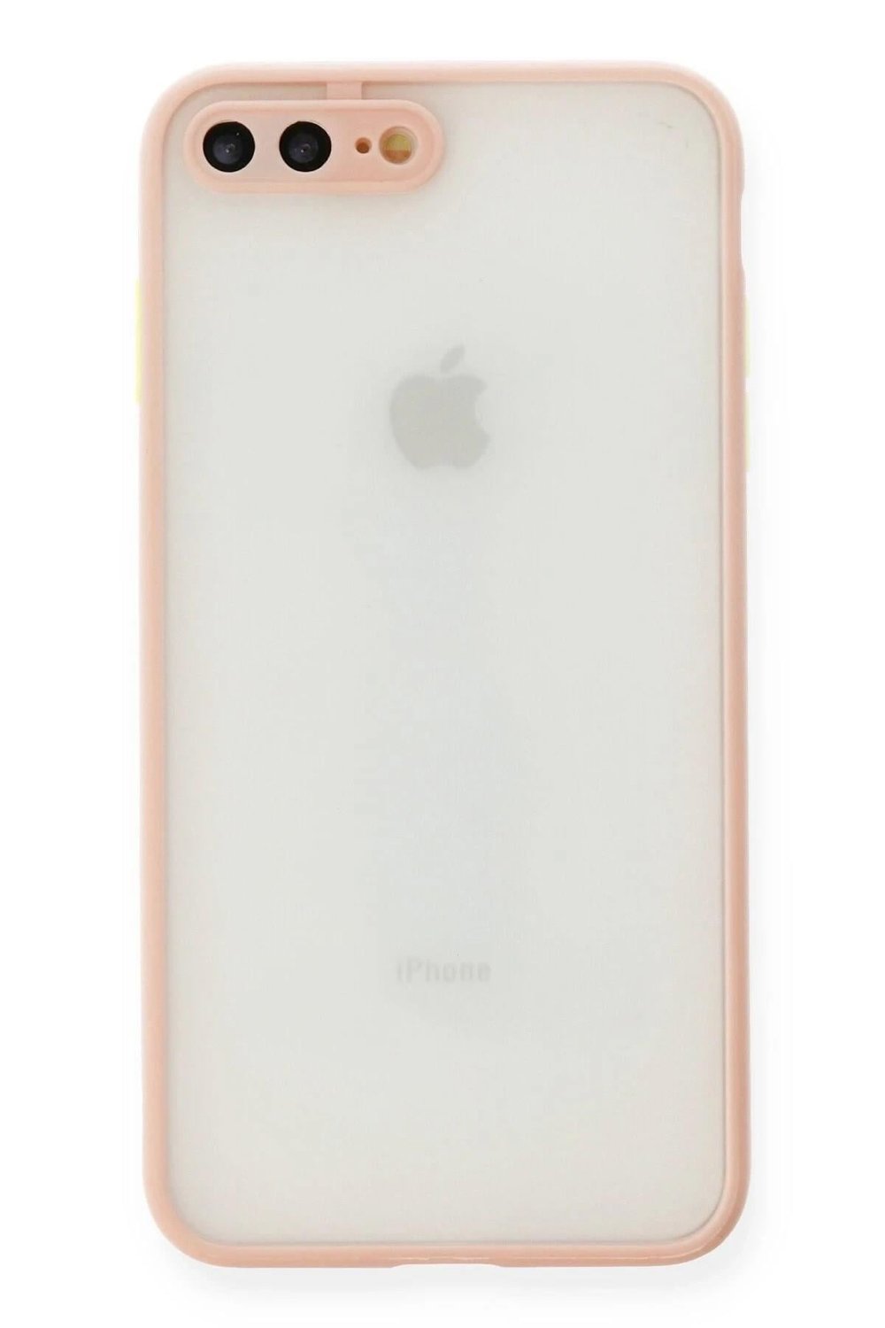 Mey İthalat®  iPhone 7 Plus Kılıf Montreal Silikon Kapak - Pembe