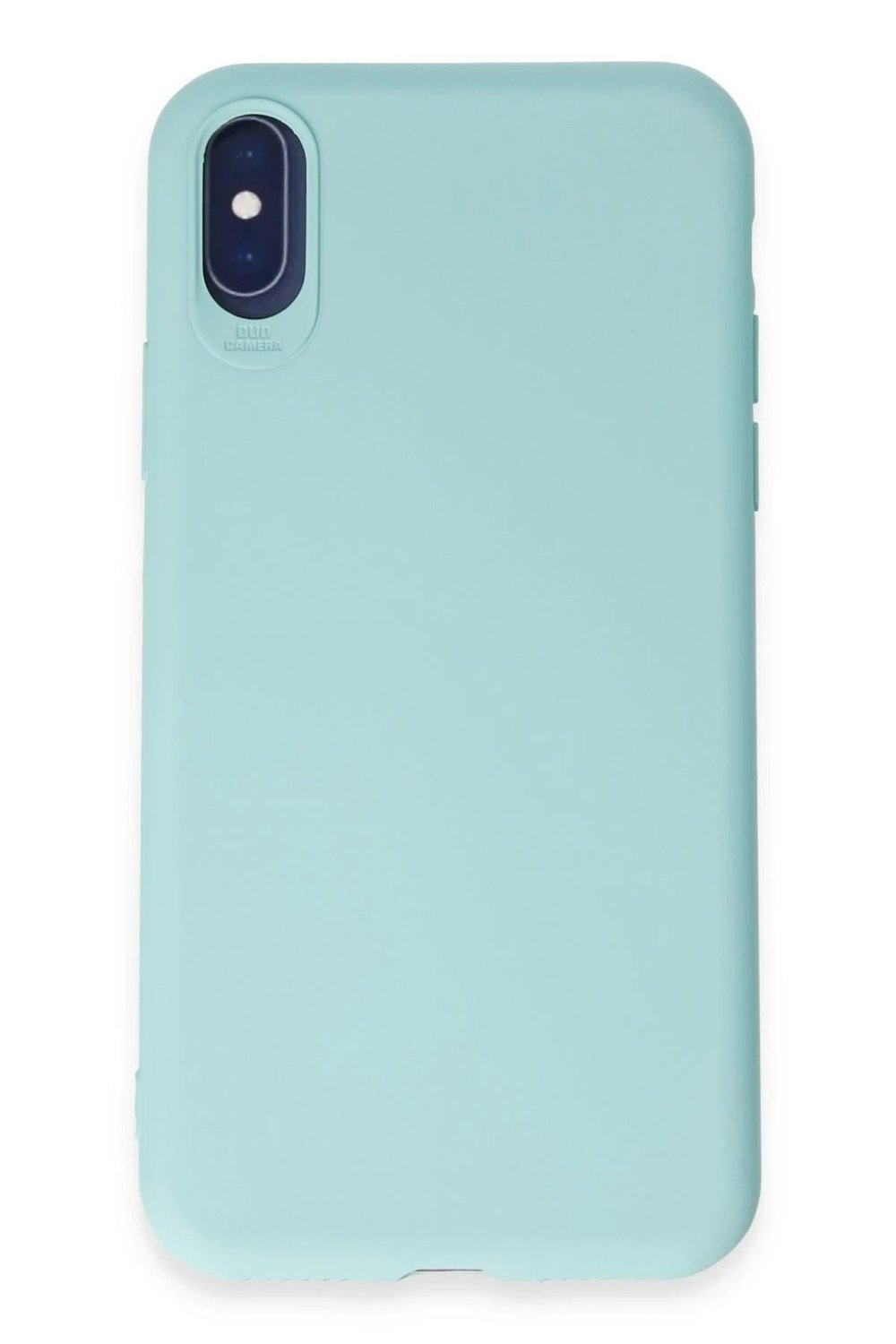 Mey İthalat®  iPhone X Kılıf First Silikon - Turkuaz