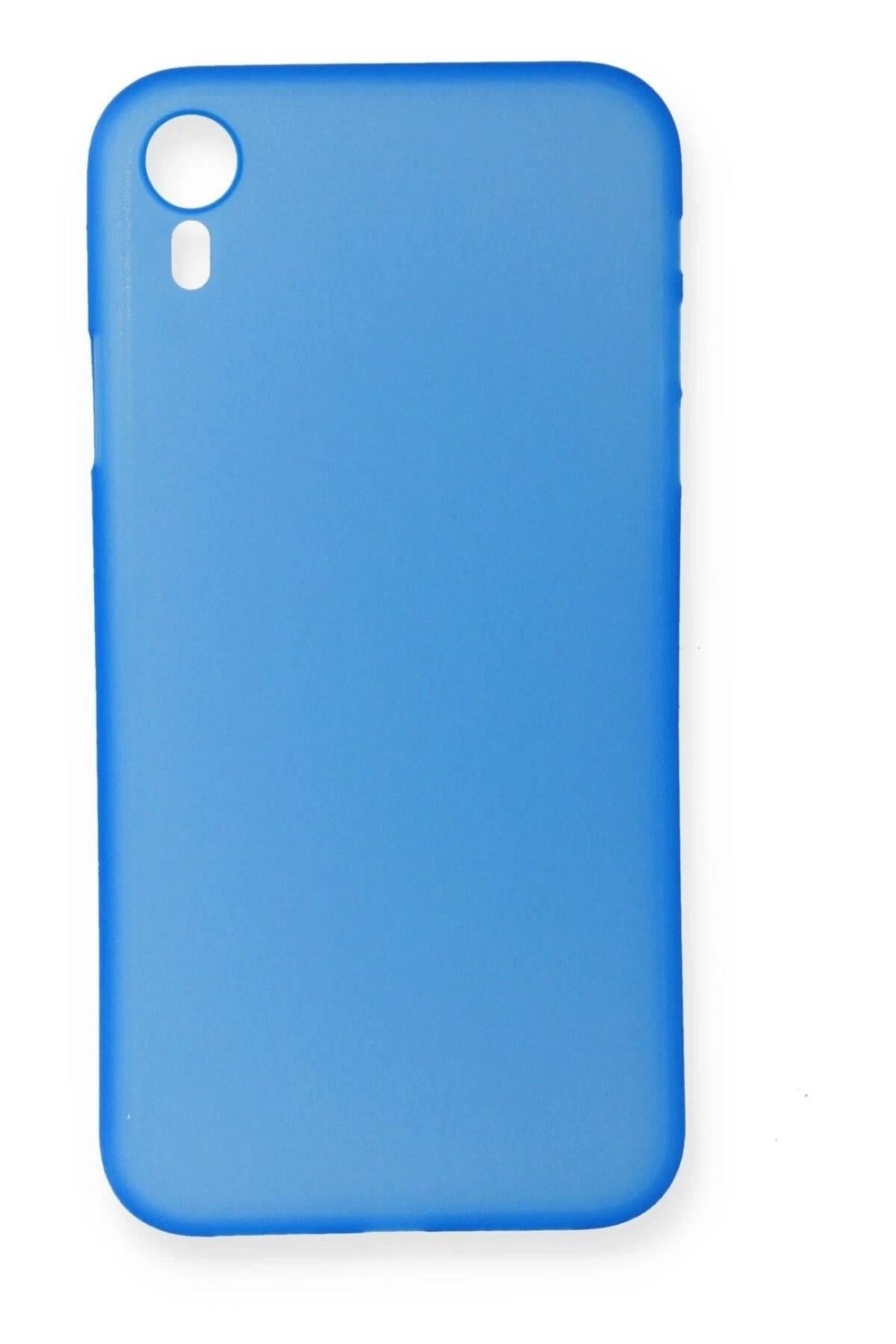 Mey İthalat®  iPhone XR Kılıf PP Ultra İnce Kapak - Mavi