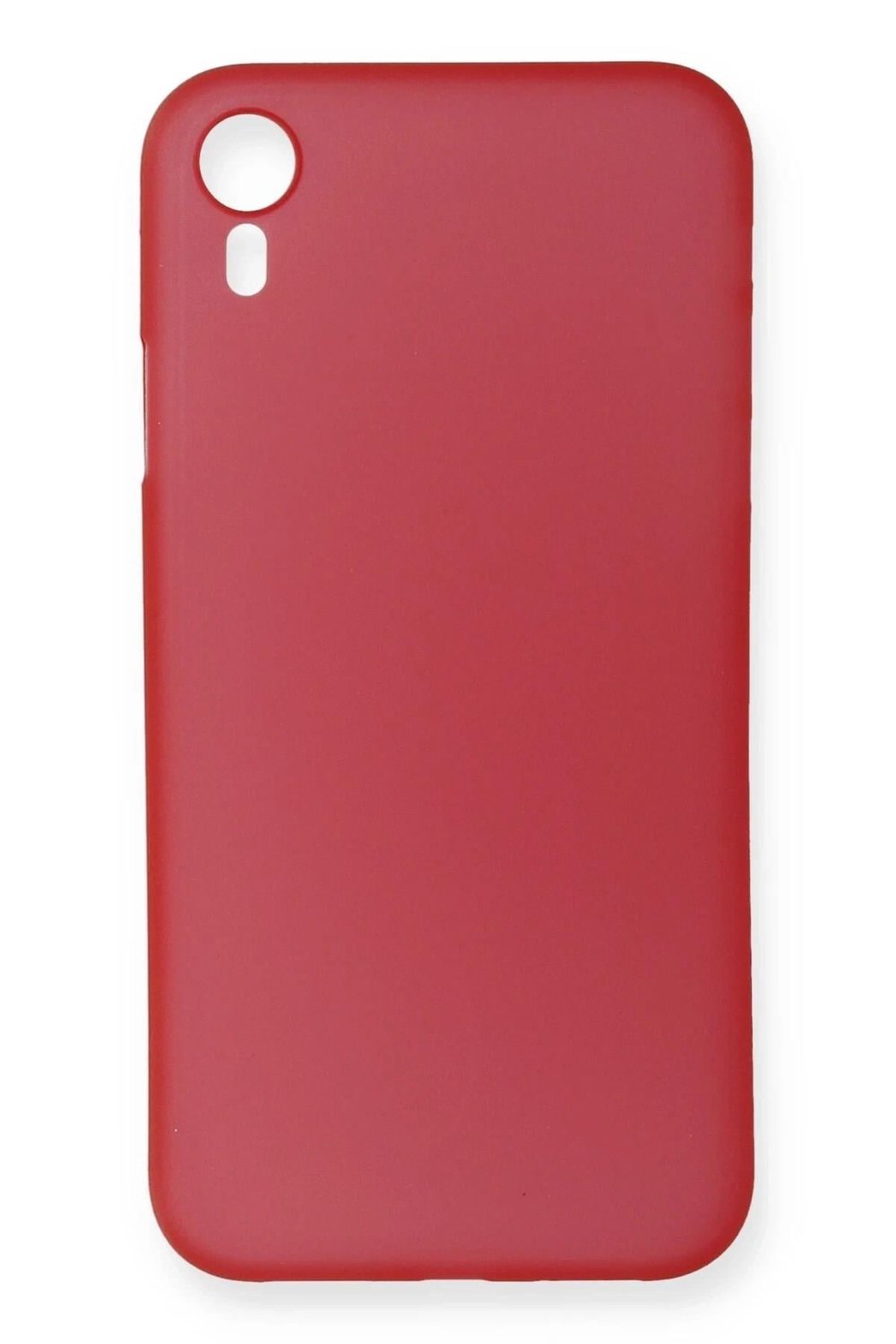 Mey İthalat®  iPhone XR Kılıf PP Ultra İnce Kapak - Kırmızı