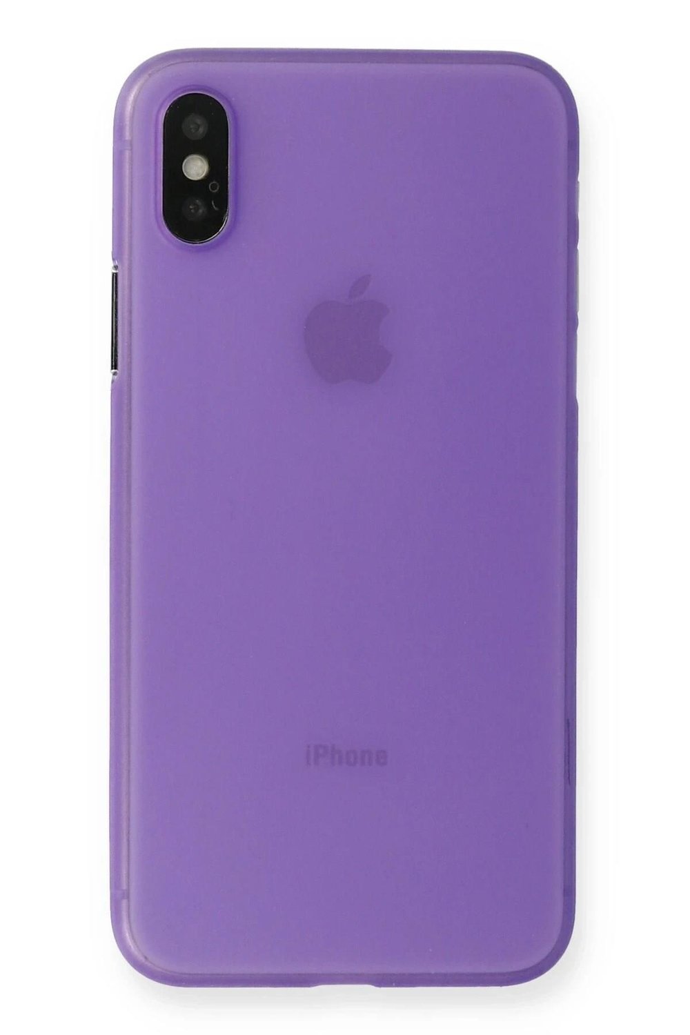 Mey İthalat®  iPhone XS Max Kılıf PP Ultra İnce Kapak - Mor