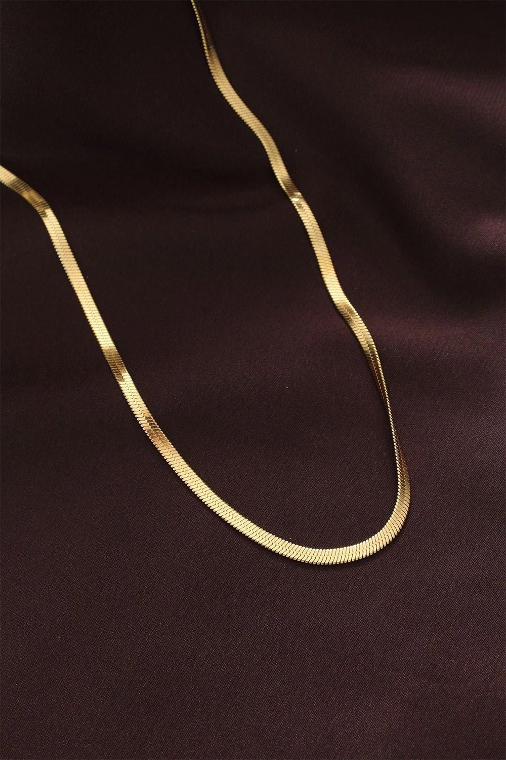 Mey İthalat® 316L Çelik Altın Renk 60 cm İtalyan Zincir Kolye