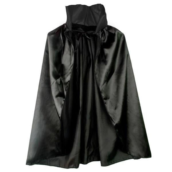 Mey İthalat® Siyah Renk Yakalı Halloween Pelerini 90 cm