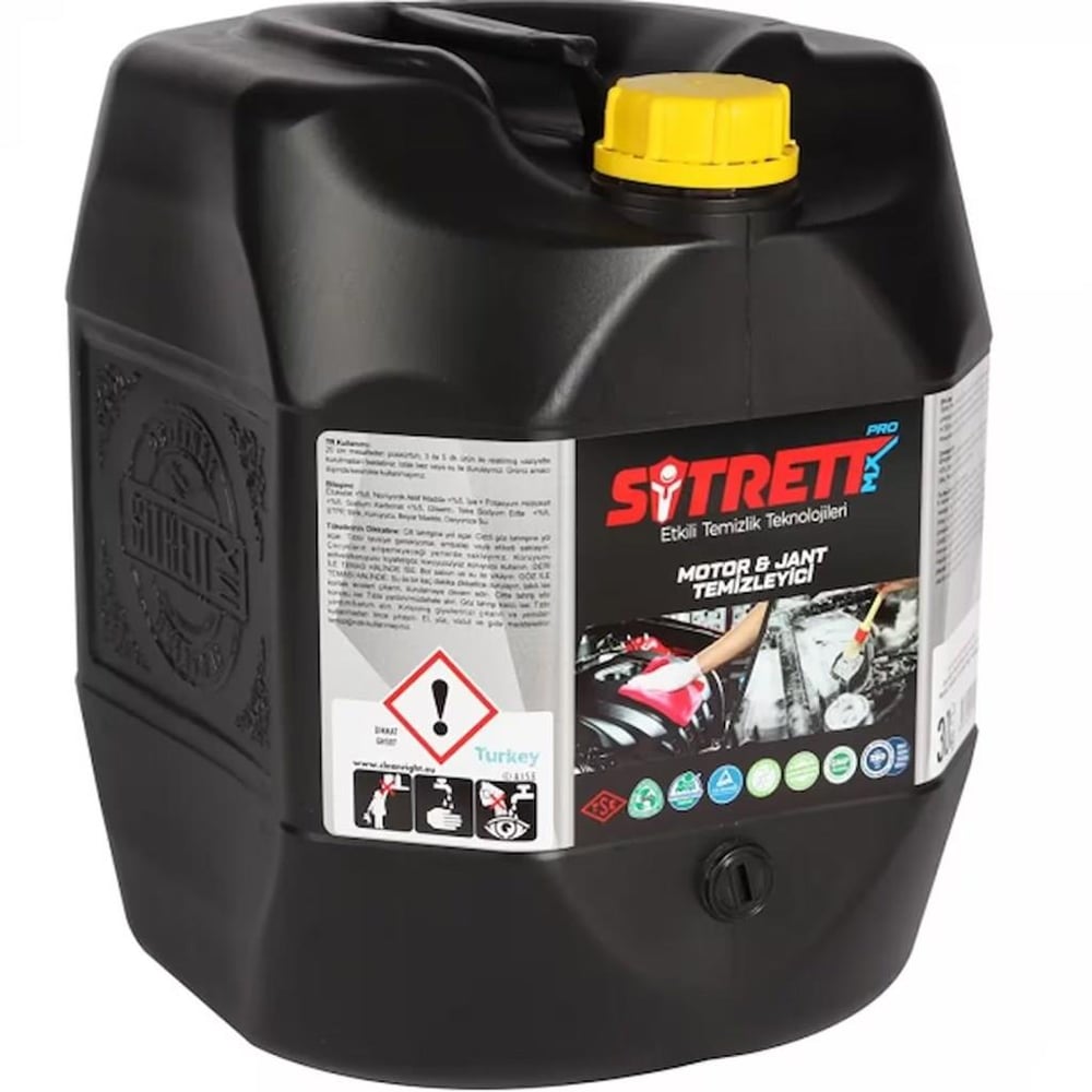 SİTRETT MX Motor & Kaporta & Jant Temizleyici Pro 20 Kg