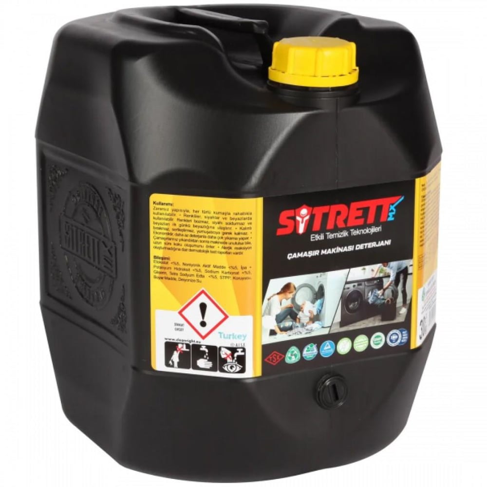 SİTRETT MX Profesyonel Çamaşır Makinesi Deterjanı Endüstriyel 20 Kg