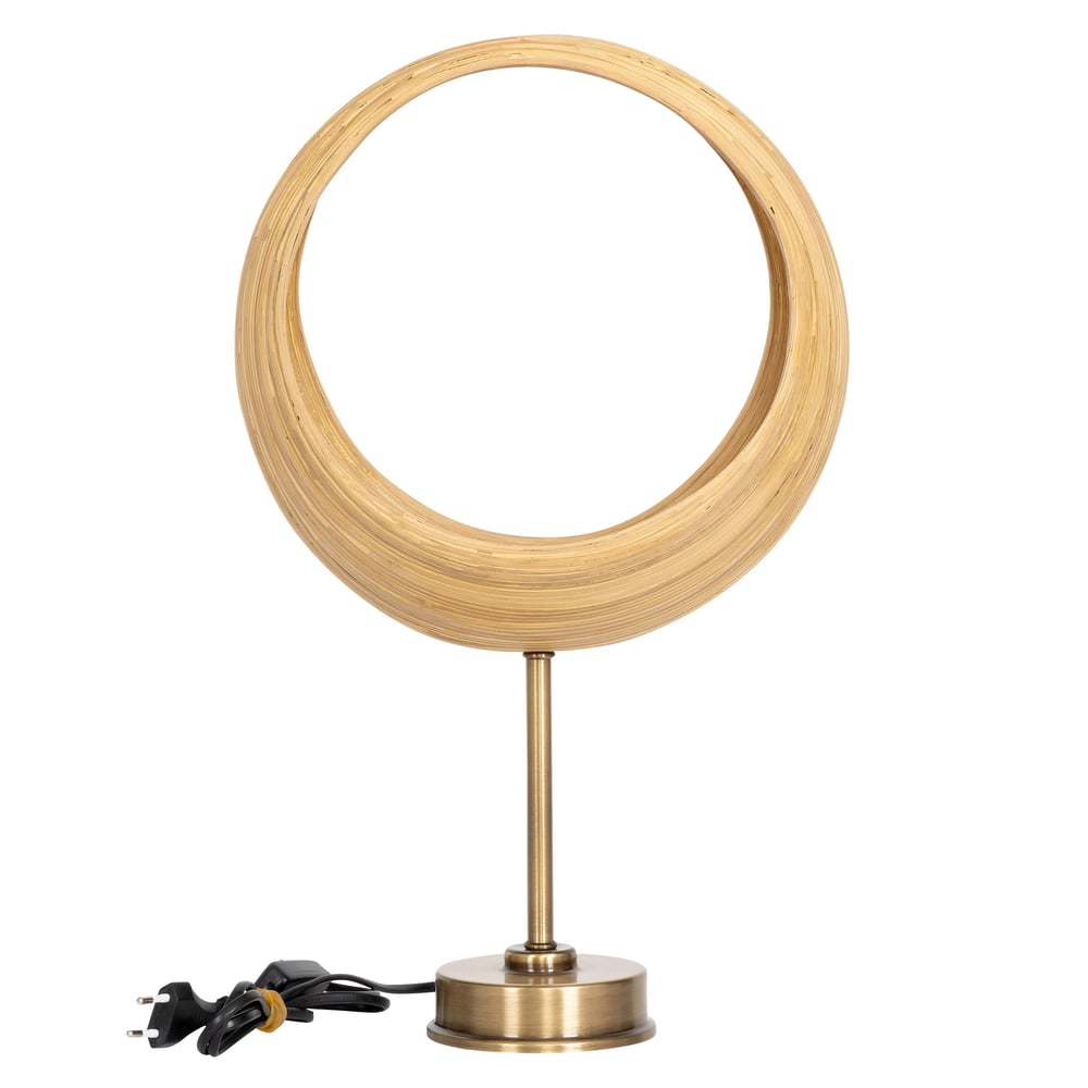 Abajur Bambu Ecliptic 30cm