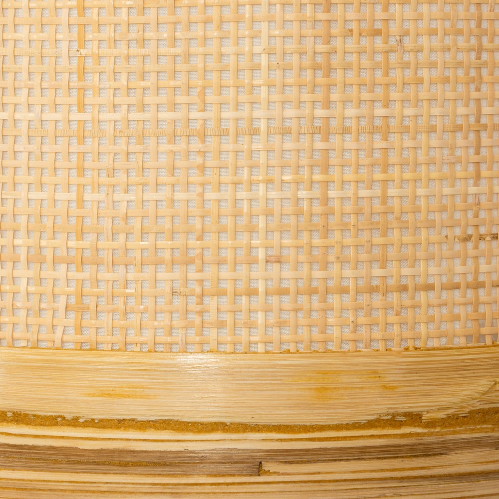Bambu Tavan Aydınlatması Hazeran Form 25cm