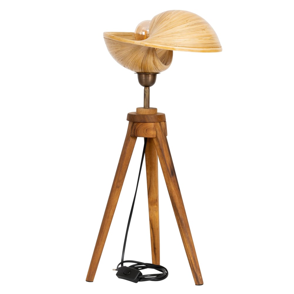 Bambu Tripod Aydınlatma  58 cm × 25 cm × 25 cm