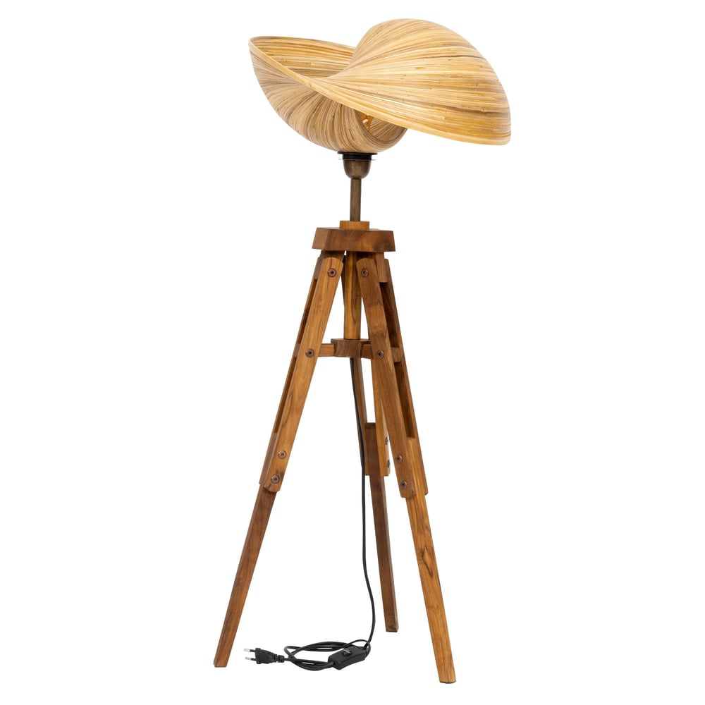 Bambu Tripod Aydınlatma  95 cm × 40 cm × 40 cm