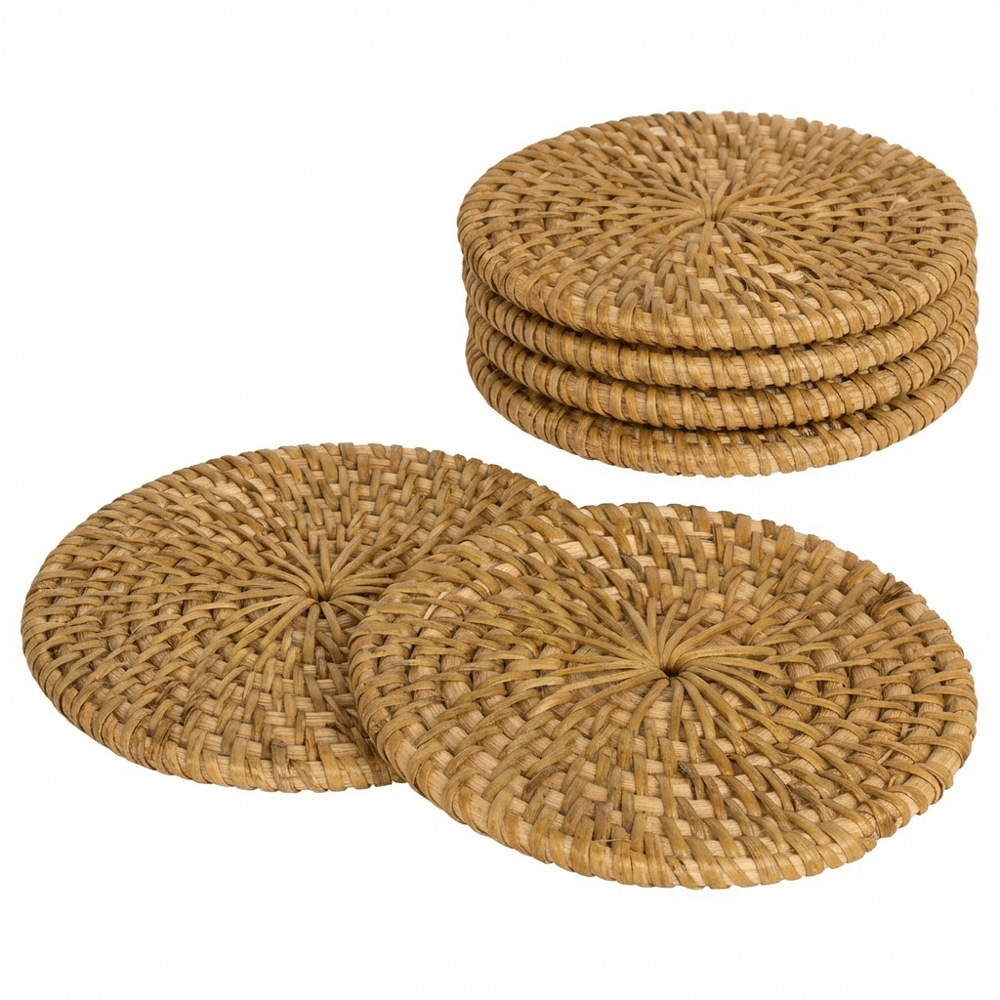 Bardak Altlığı Naturel Bambu