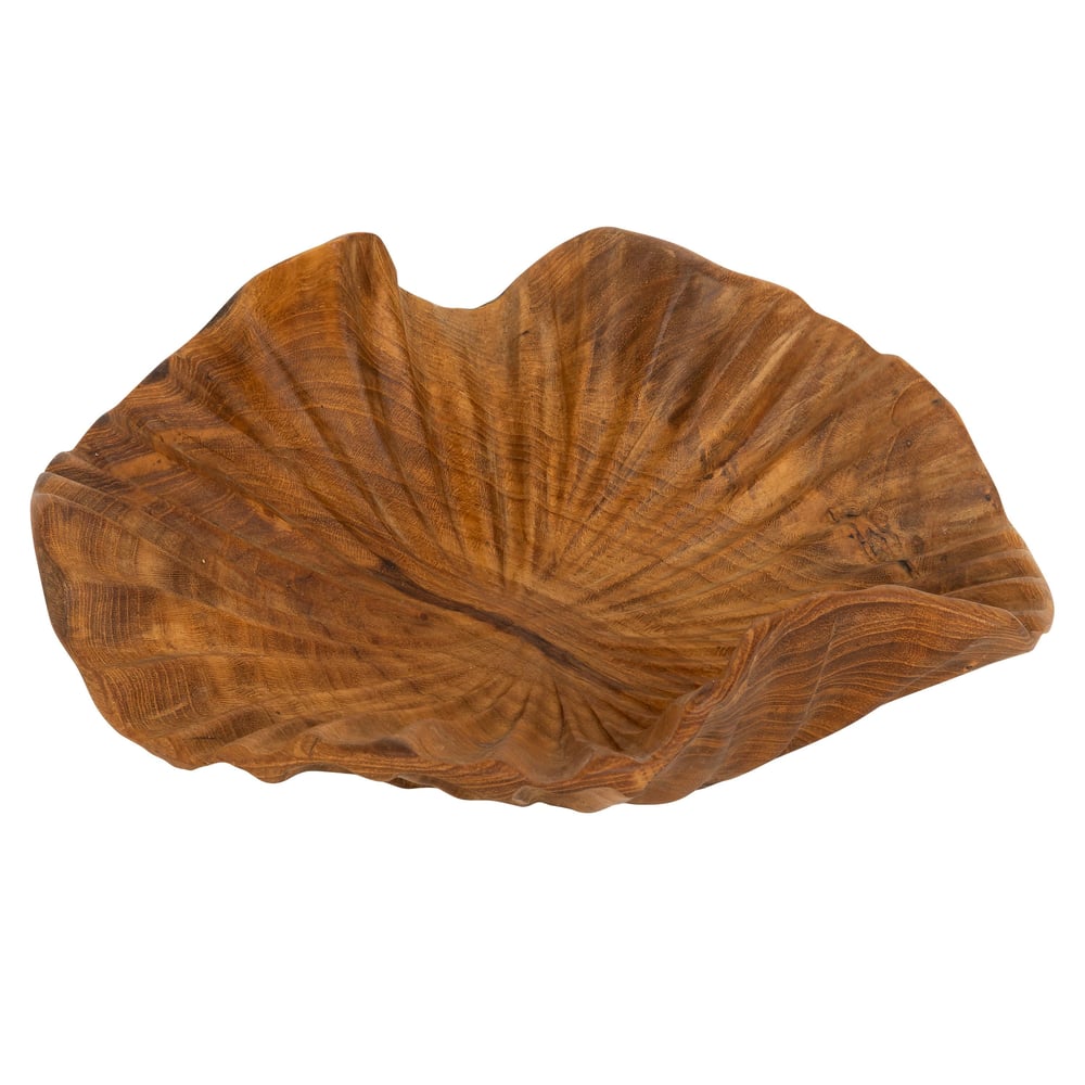 Dekoratif Gondol Lotus Teak D.20 cm