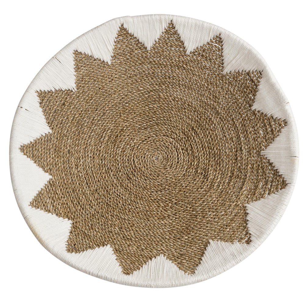 Duvar Dekorasyonu   Beyaz Naturel (60 cm)
