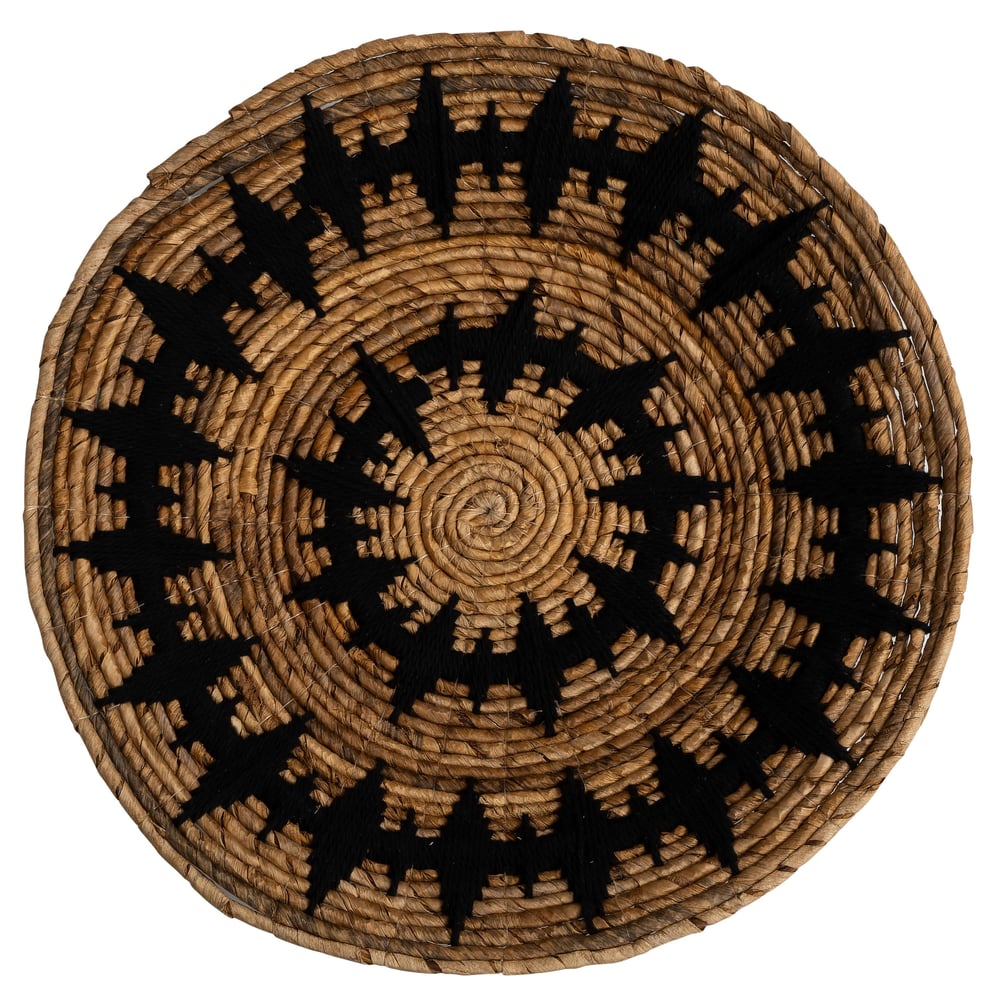 Duvar Dekorasyonu Siyah Naturel (50 cm)