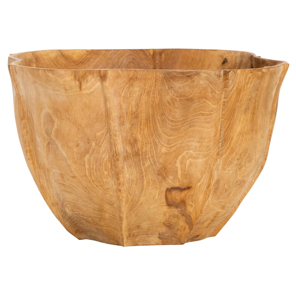 Gondol Teak Naturel D.30 cm  H.20 cm