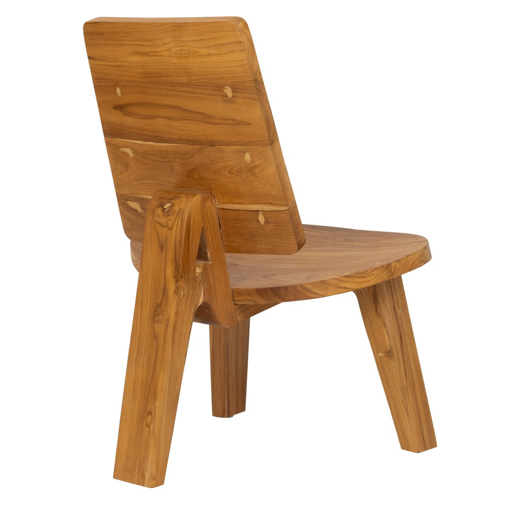 Masif Teak Lounge Sandalye