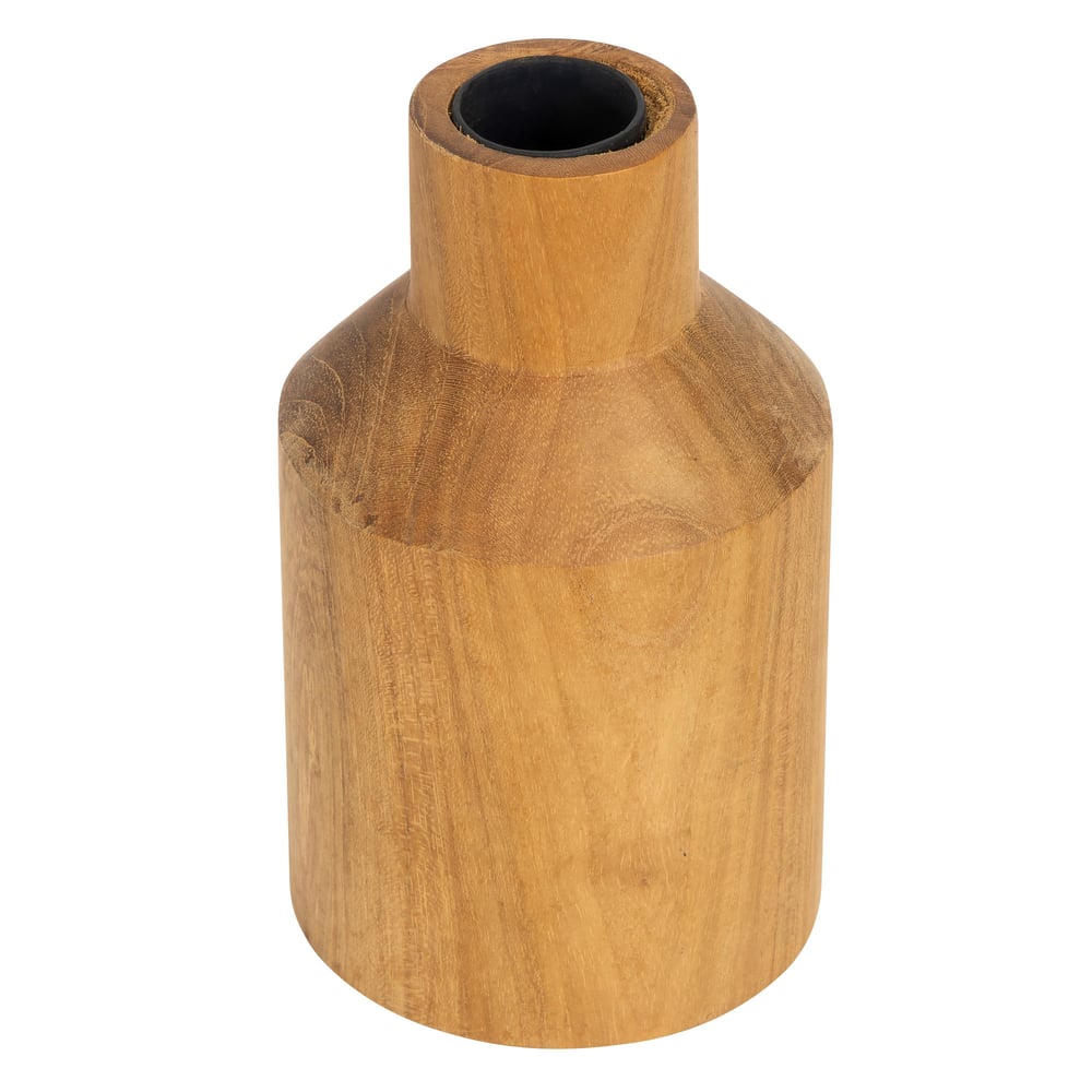 Mumluk  Teak Naturel  D.7 cm x H.9,5 cm