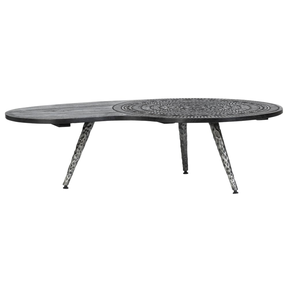 Orta Sehpa Ahşap Oymalı  120 cm x 75 cm x 34 cm