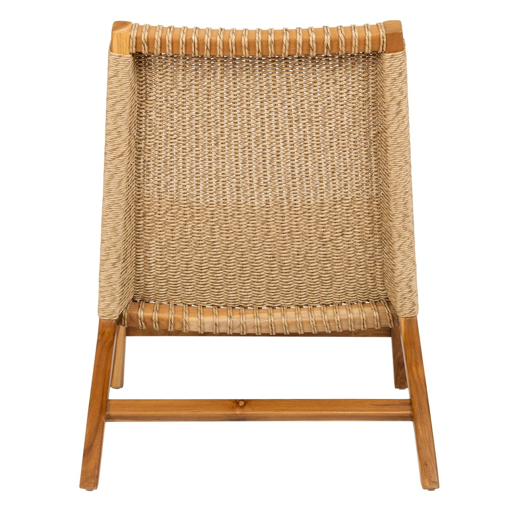 Sentetik Rattan İp Oturumlu Lounge Sandalye